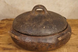 Antique 19th Century Large Panela de Barro Capixaba Brazil Pottery Original - Picture 1 of 12