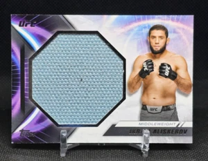 2024 Topps UFC Knockout Jumbo Fight Matt Relic Ikram Aliskerov Middleweight - Picture 1 of 2