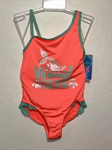 Girls Candy Girl One Piece Swimsuit MERMAID SQUAD Size 6/6X NEW NWT B6 - Picture 1 of 19