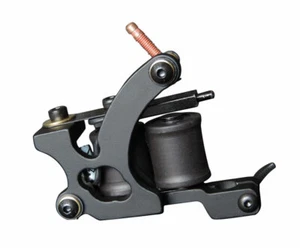 Hot Sell 10 Wrap Coil Alloy Tattoo Apprentice Machine Gun F Kit Power Set Supply - Picture 1 of 2