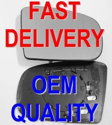 driver right off side rhs heated mirror glass for MERCEDES ML270 W163 2002-2005 - Image 1 of 3