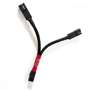 GPUCONNECT RGB Splitter Fan Hub Adapter Cable for CORSAIR - 3-Pin PRO Version - Picture 1 of 6