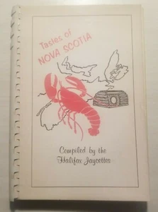 Taste of Nova Scotia Halifax Jaycettes 1970 Cookbook - Imagen 1 de 8