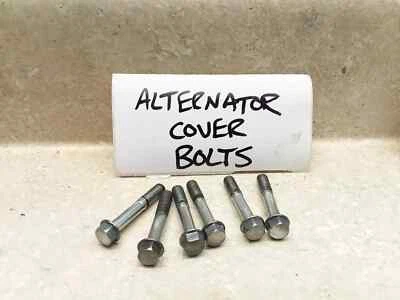 Honda V65 Sabre VF1100S VF 1100 1984 motor alternador cubierta pernos lote PJ-1 Foto 1 de 2