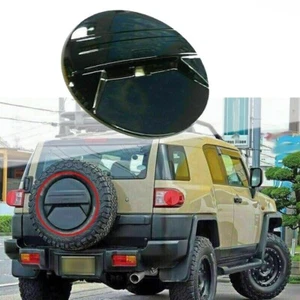 Fits For FJ Cruiser 2007-2022 ABS Black Rear Spare Tire Cover Hard Shell - Picture 1 of 5