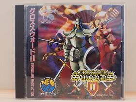 CROSSED SWORDS II 2 Neo Geo CD SNK  Japan