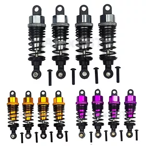 4 amortiguadores ajustables de aleación RC 1/10 para chasis Tamiya TT-02 TT02 - Imagen 1 de 29