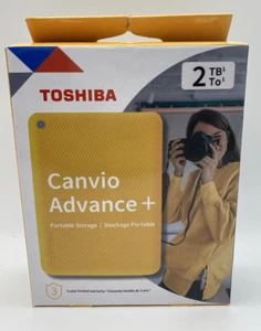Toshiba Portable Canvio Advance Plus 2TB USB Yellow - Bild 1 von 2