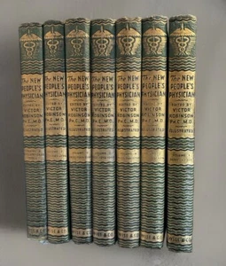 The New People's Physician 1941 7 Volume Set by Victor Robinson Wise & Co HC - Picture 1 of 7