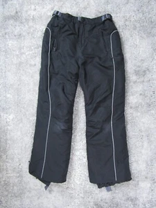 Athletech Pants Youth 10 Black Snow Track Insulated Activewear Bottoms Winter - Picture 1 of 13