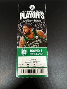 🎟️ Jayson Tatum Playoff Debut Ticket 2018 Boston Celtics 1st game - Picture 1 of 1