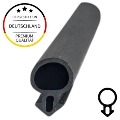 EINFACH-DICHTUNGEN.DE Schlauchdichtung passend für Schüco, Gealan, Veka, Weru Farbe: Schwarz Menge: 5m