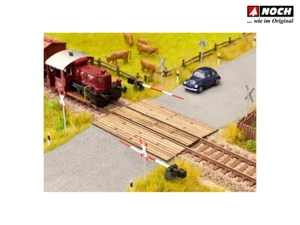 NOCH 14305 Spur H0 Bahnübergang Holzbohlen, Laser-Cut minis Bausatz - Bild 1 von 2