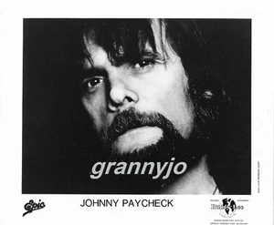 Foto vintage 1979 de Johnny Paycheck, cantante de country 8 X 10, épico #2 - Imagen 1 de 1