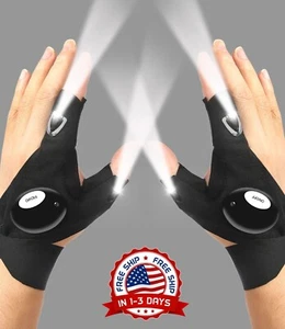 Guantes de interior LED manos libres senderismo en lugares oscuros correr noche - Imagen 1 de 8