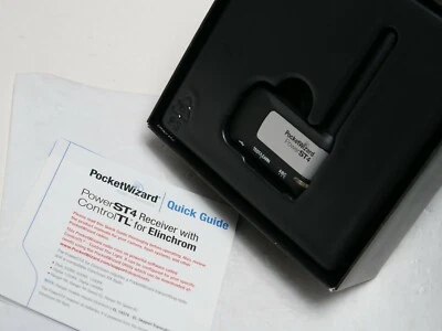Pocket Wizard Power ST4 Radio Slave for Elinchrom RX Flash MINT BOXED - Image 1 of 3