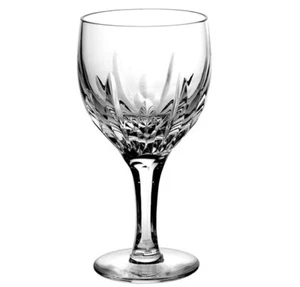 ATLANTIS AZORES WATER GLASS, Cut Lead Crystal, 6 5/8", 12 Oz, Made in Portugal - Picture 1 of 5