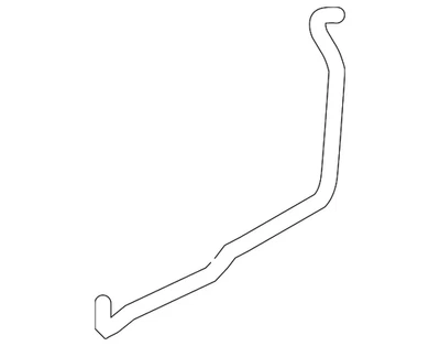 Original Acura 2007-2009 Acura MDX - Manguera dirección asistida retorno 53734-STX-A01 Foto 1 de 2