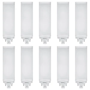 10 x Osram LED Dulux T/E 16W = 32W/840 GX24q-3 1800lm Neutralweiß 4000K HF & AC  - Bild 1 von 4