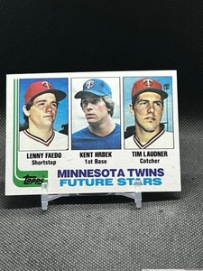 1982 Topps #766 Twins Future Stars / Kent Hrbek Rookie Card Minnesota π₯βΎοΈπ₯ - Picture 1 of 2