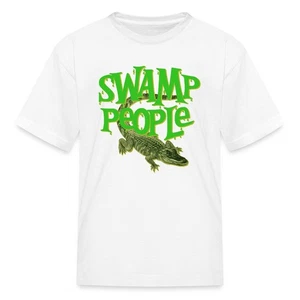Swamp People Alligator Kid's T-Shirt - Picture 1 of 16
