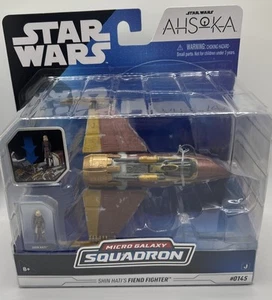 Star Wars Ahsoka Micro Galaxy Squadron Shin Hati's Fiend Fighter #0145 NEW - Picture 1 of 8