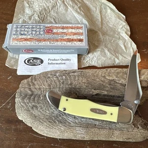 ๐ฅ 2018 Case XX 31265AC SS ~ KickStart Mid Folding Hunter ~ Yellow Syn ~ NEW ~ - Picture 1 of 7