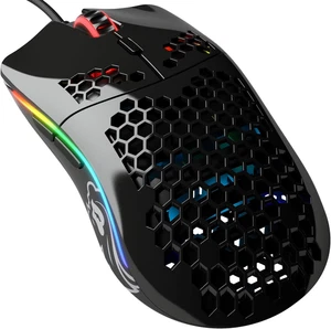 Model O- Compact Wired Gaming Mouse - 58G Lightweight, RGB, Ambidextrous, Black - Photo 1/12