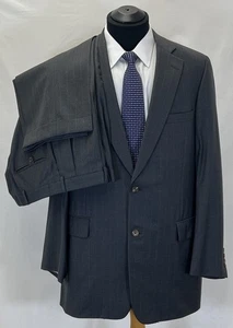 PAUL STUART Excellent Collection Men's Pinstripe Designer Business Suit SZ 44 L - Picture 1 of 10