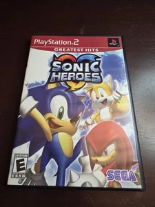 Sonic Heroes Greatest Hits Sony PlayStation 2 PS2 SEGA Rated E CIB funzionante - Foto 1 di 10