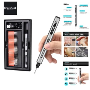 Mini Gravierstift - Ultimatives kabelloses tragbares Werkzeug für Künstler & ... - Picture 1 of 7