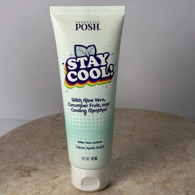 Perfectly Posh Stay Cool After Sun Cooling Body Lotion Aloe Cucumber & Menthol - Image 1 of 3