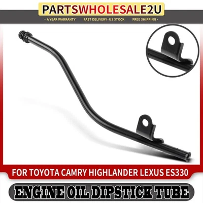 Tubo de varilla de medición de aceite de motor para Toyota Camry 1993-2006 Highlander Lexus RX300 ES330 Foto 1 de 4