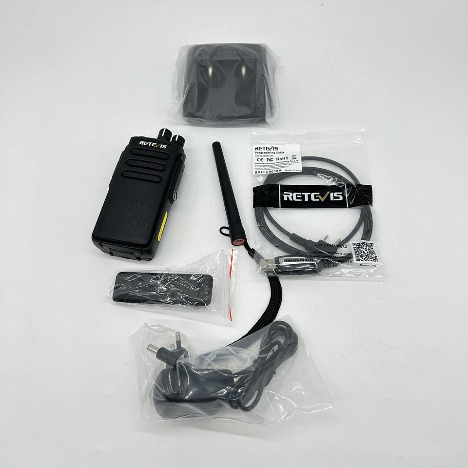 Retevis RT81 Funkgerät, IP67 wasserdicht, 32-Kanal-DMR-Analog-/Digital-Walkie-Ta - Bild 1 von 1