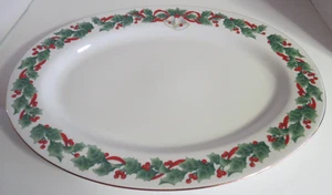 Royal Majestic Fine China Noel 8401 piatto ovale - Foto 1 di 7