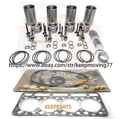 New Overhaul Rebuild Kit Compatible for ISUZU 4.8 4HE1-TC Engine From 1998～ 2004 - Image 1 of 3