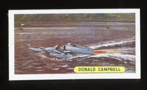 1957 Junior Service Famous Sports Records Boat Racing #11 Donald Campbell NM/MT - Picture 1 of 2