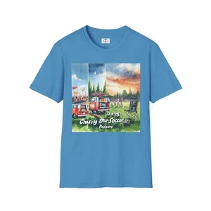 Chasing the Soccer Passion T-Shirt Unisex Tee for Soccer Fans Sports Apparel - Picture 1 of 21