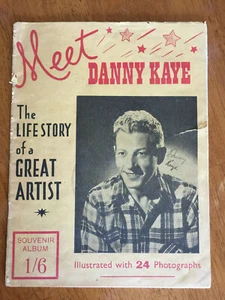 Meet Danny Kaye - 1948 "Up In Arms" - UK Promo 30 pg Booklet - Picture 1 of 12