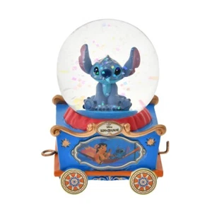 Disney Store Japan Stitch Schneekugel Mini Trolley - Bild 1 von 5
