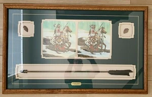 BEV DOOLITTLE American West GUARDIAN SPIRITS 2 Set Prints - Arrowhead Shadow Box - Picture 1 of 12