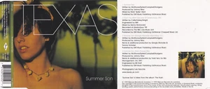 Texas - Summer Son (4 Track Maxi CD) - Bild 1 von 1