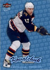 2006-07 Fleer Ultra Ilya Kovalchuk Ice Medallion /100