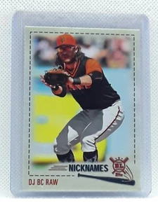 Brandon Crawford 2020 Topps Big League - Nicknames - San Francisco Giants - Picture 1 of 2