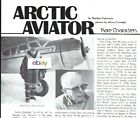 WIEN AIR ALASKA 1981 ARCTIC AVIATOR CHARACTERS JOHN CROSS NORTHERN CROSS ARTICLE