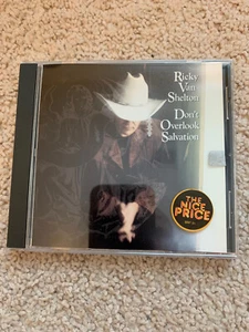 Don't Overlook Salvation - Ricky Van Shelton CD 1992, Sony Christian Great Shape - Imagen 1 de 3
