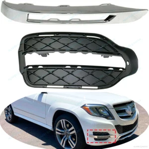 RH Front Fog Light Grille Trim For Mercedes Benz X204 GLK GLK350 GLK250 2013-15 - Picture 1 of 6