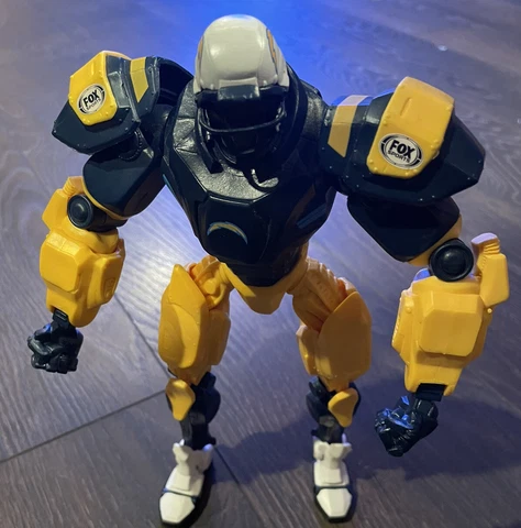 NFL Los Angeles Chargers FOX Sport 10" Robot Cleatus Action Figure Version 2.0 Cover