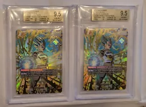 Vegeta FB02-133 ALT ART-Top 64 Dragonball Fusion World Championship Promo BGS9.5 - Picture 1 of 10