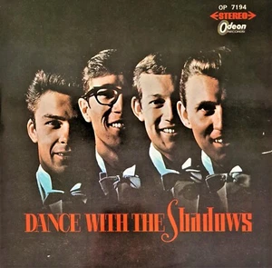 THE SHADOWS " DANCE WITH THE SHADOWS " JAPANESE RED EDITION RECORD LP 12" - Picture 1 of 4
